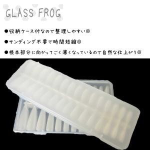 ネイルチップ 超薄型 10シート サンディング...の詳細画像4