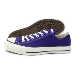 コンバース CONVERSE スニーカー メンズ レディース ローカット キャンバス オールスター J OX パープル CANVAS ALL STAR J OX 日本製 紫｜gfshoes