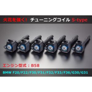 BMW B58 340/440/540 F20/F22/F30/F31/F32/F33/F36/G30/G31 強化イグニッションコイル DC-PLUS｜gfunktion