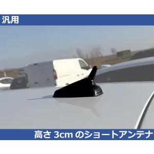 長さ30mm のショートアンテナ アルミブラック VW/Audi Tクロス T-CROSS ポロ P...
