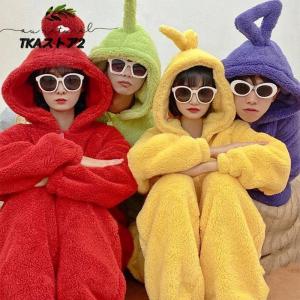 パジャマ テレタビーズワンピースパジャマ 男女...の詳細画像5