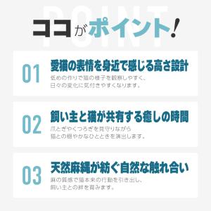 キャットタワー 据え置き 安定 低い 低め 小...の詳細画像1