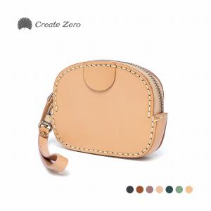 コインケース メンズ レディース 革 本革 ヌメ革 カード 手作り 小物入れ 財布 ブランド 7色 create zero クリスマス ギフト