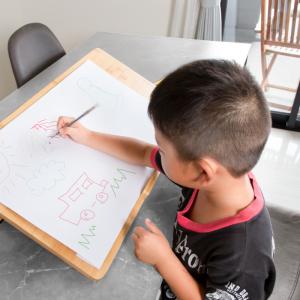 学習台 傾斜 ライティングボード 大人 子供 リビング学習ボード 竹製 木製 ノートパソコン ブックスタンド