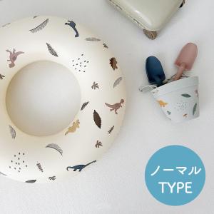 浮き輪 子供用 足入れ 取っ手付き 60cm ...の詳細画像4