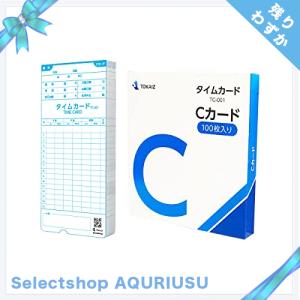 TOKAI タイムカード Cカード TC-001 100枚入り TR-001/TR-001s専用