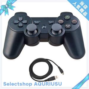 Aoityle PS3対応 ワイヤレスコントローラー 互換 USB ケーブル