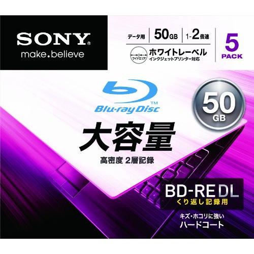 ソニー(SONY)  5枚(地デジ約30時間)傷・埃・汚れに強い  ソニー / 5枚入り / データ...