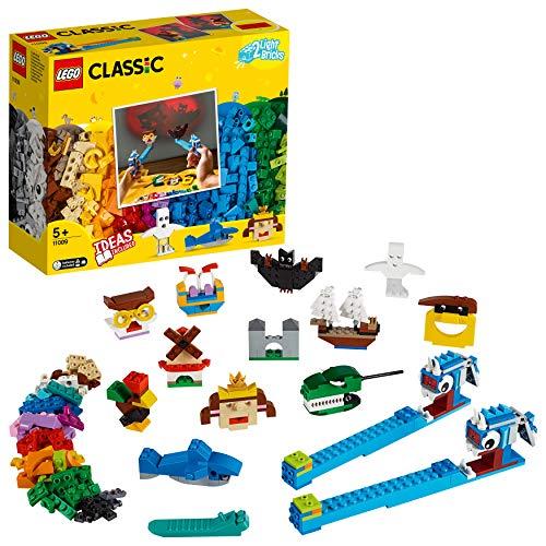 レゴ(LEGO) クラシック アイデアパーツ シャドウシアター ライトとビルディングセット 影絵 5...