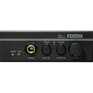 FOSTEX ヘッドホンアンプ 32bit D/A変換器内蔵 ハイレゾ対応 HP-A3