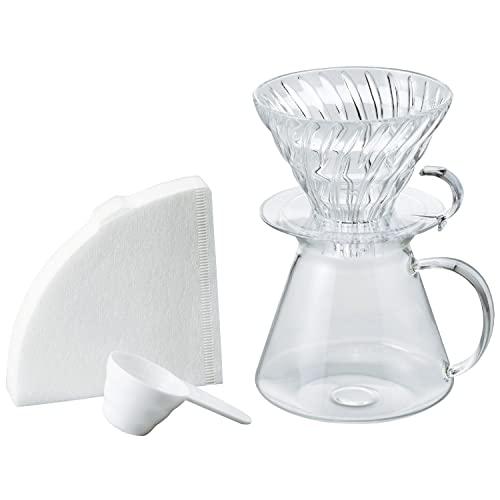 HARIO(ハリオ) V60 ガラスブリューイングキット Glass Brewing Kit 実用容...