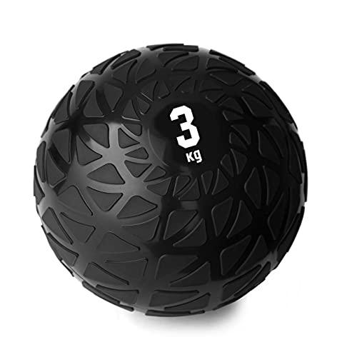 La-VIE(ラヴィ) メディシンボール 3kg 5kg ソフト トレーニングマニュアル付き 台座付...