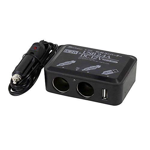 メルテック(meltec) 車載用 DCDCコンバーター デコデコ 2way(USB&amp;アクセサリーソ...