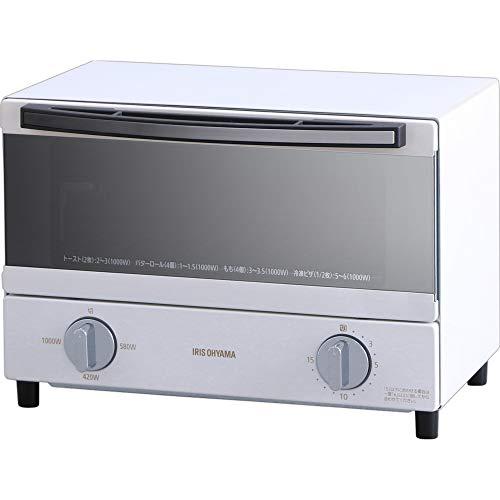 アイリスオーヤマ(IRIS OHYAMA) スチーム オーブントースター 2枚 焼き 温度調節 トレ...