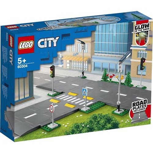 レゴ(LEGO) シティ つながる! ロードプレート 交差点 60304 おもちゃ ブロック プレゼ...
