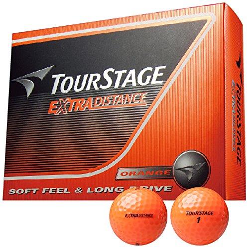 ブリヂストン TOURSTAGE ボール エクストラディスタンス 3ダースセット オレンジ ボール ...