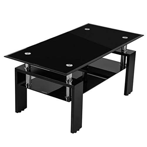 (OSJ)OSJ ガラステーブル コーヒーテーブル センターテーブル リビングテーブル ローテーブル...