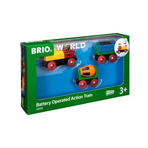 BRIO (ブリオ) WORLD バッテリーパワーアクショントレイン [全3ピース] 対象年齢 3歳...