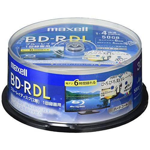 maxell 録画用BD-R DL 2層 1回録画用 地上デジタル360分 BSデジタル260分 4...