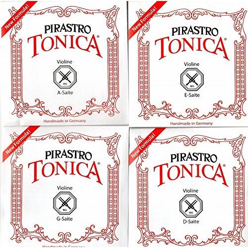 バイオリン弦 PIRASTRO TONICA トニカ 4/4サイズ 4弦セット(E線: ボール#31...
