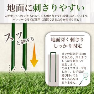 人工芝 ピン おさえピン 人工芝マット ロール...の詳細画像3