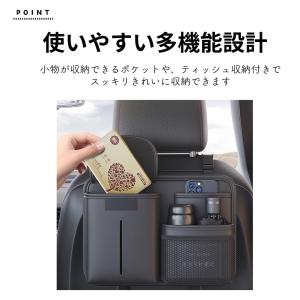 車 シートバッグ シートバッグポケット バック...の詳細画像2