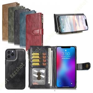 iPhone 12/ iPhone12 Pro ケース分離式 iPhone12 用 2in1 ケース手帳型 iPhone 12 Pro 背面カバー マグネット 取り外し自由 両用 2way 小銭入れ 札入れ 大容量