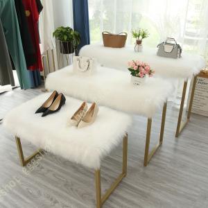 ムートン 長毛 ピースラグ ムートンラグ フェイクムートン