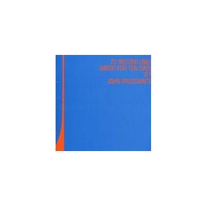 輸入盤 JOHN FRUSCIANTE / TO RECORD ONLY WATER FOR TEN DAYS [CD]｜ggking