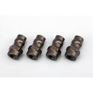アルミ製ショックキャップボール(4個入) YS-8BHA RCパーツ