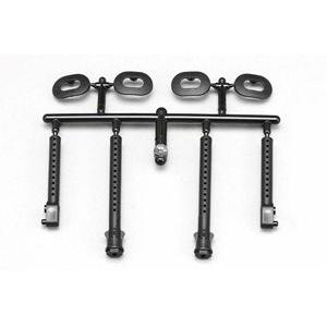 BD9/10/11用 F/Rボディマウント（ハード） B11-016H RCパーツ