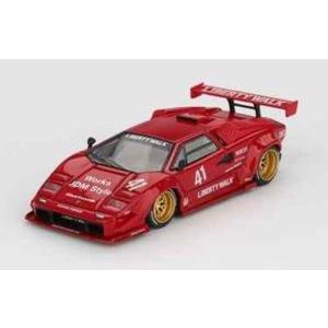 1/64 Lamborghini Countach LB-WORKS レッド(左ハンドル) ブリスタ...