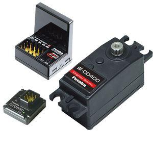 受信機サーボジャイロセット R404SBS-E ドリフトカー用セット （CD400