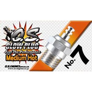O.S.GLOW PLUGS NO.7 (ノーマルシリーズプラグ) 71607100 RCパーツ