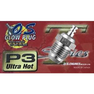 O.S.GLOW PLUGS P3（Tシリーズプラグ）71641300 RCパーツ