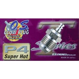O.S.GLOW PLUGS P4（Tシリーズプラグ）71641400 RCパーツ