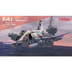 1/72 アメリカ海軍 F-4J戦闘機 アードバークス FX08 組み立て式プラモデル
