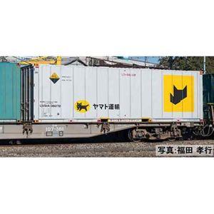 JR コキ107形貨車（新塗装・ヤマト運輸コンテナ付） 8756 Nゲージ