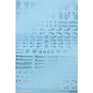 1/100 GMコーションデカールNo.9「オペレーションテキスト＃1」シルバー GM-302