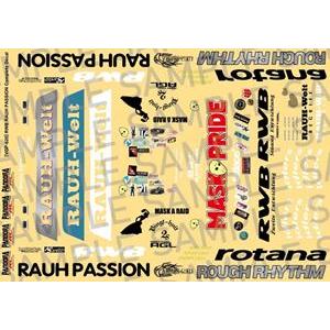 RWB RAUH PASSION コンプリートデカール VGP-620 RCパーツ