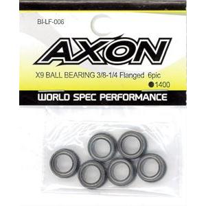X9フランジボールベアリング 3/8×1/4×1/8（6個） BI-LF-006 RCパーツ