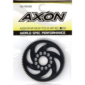 AXONスパーギヤTCS V2 48P 80T GS-T4B-080 RCパーツ