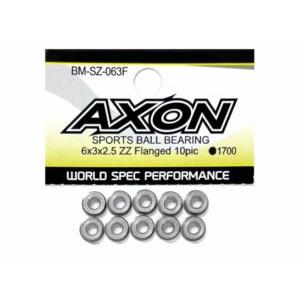 スポーツフランジボールベアリング 6×3×2.5 ZZ 10個 BM-SZ-063F RCパーツ