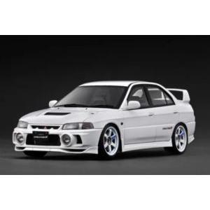 1/18 Mitsubishi LANCER EVOLUTION IV (CN9A) White I...