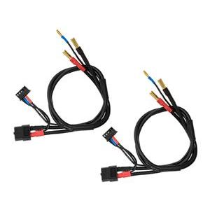 XT60⇒角型リポ充電ケーブル(ヨーロピアン) バランスコード一体型 2本入り HMJ464-2P ...