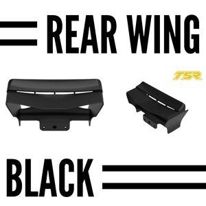 TSR製1/10 F1用リアウイング(ブラック) TSR1001 RCパーツ