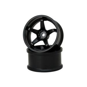 N-Type Drift Wheel Traction/+6/Black GD052 RCパーツ
