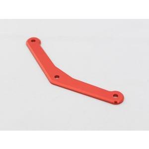 グラスホッパーI&amp;II用バンパー強化サポート（レッド） WP-0226 RCパーツ