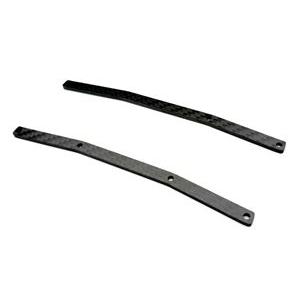 RDXカーボン製サイドデッキ(ハードタイプ/2.5mm厚/2個入) D1-CG-SD2 RCパーツ