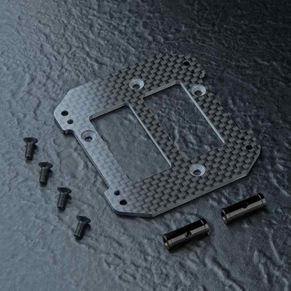 FRX高重心カーボンバッテリーマウント 210718 RCパーツ